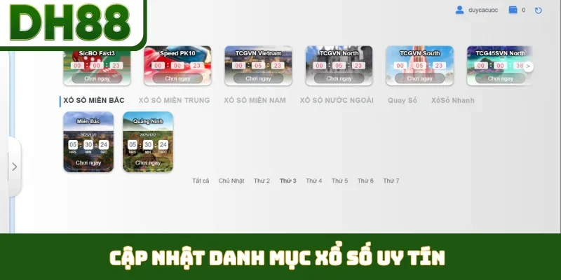 Xổ Số DH88 - Đỉnh Cao Giải Trí, Kiếm Tiền Mỗi Ngày