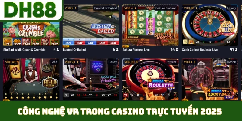 Casino Trực Tuyến 2026 - Đỉnh Cao Công Nghệ Tại DH88
