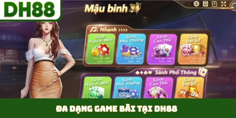 Game Bài DH88 - Khám Phá Thế Giới Giải Trí Riêng Biệt
