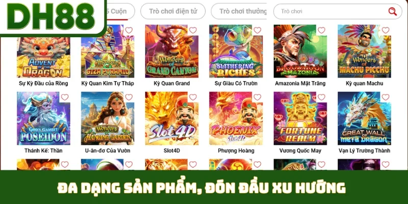 Trang Cá Cược Cho Người Việt - DH88 Cùng Bạn Giải Trí