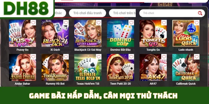Thế Giới Game DH88 - Thiên Đường Giải Trí Đa Sắc Màu