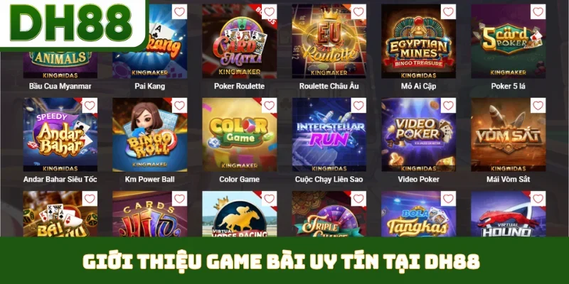 Game Bài DH88 - Khám Phá Thế Giới Giải Trí Riêng Biệt