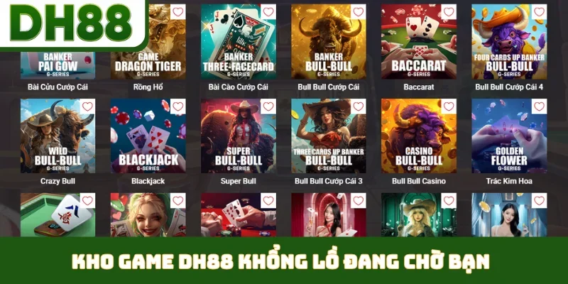 Link Game Đổi Thưởng 2026 DH88 - Uy Tín Không Bị Chặn