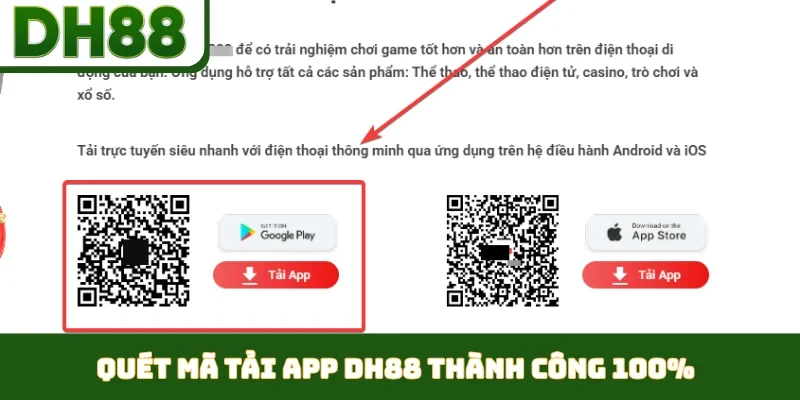 Tải App DH88 - Giải Trí Trên Nền Tảng Di Động Dễ Dàng