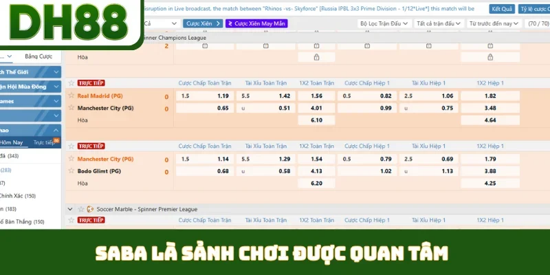 Thể Thao DH88 - Đỉnh Cao Giải Trí, Đẳng Cấp Quốc Tế