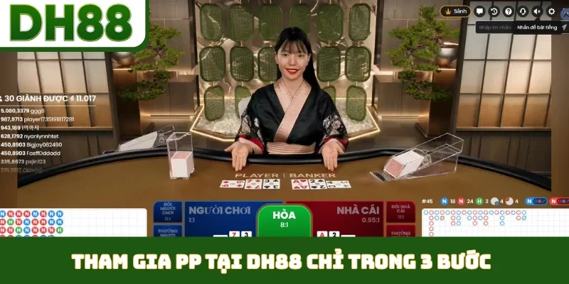 PP Gaming - Khám Phá Sảnh Casino Đẳng Cấp Tại DH88